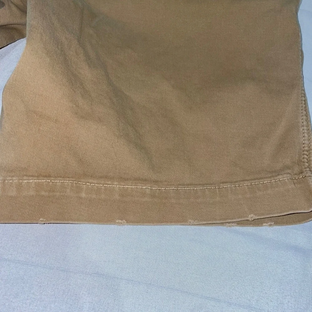 American Eagle Extreme Flex Classic Khaki Chino Shorts Mens 30 Tan Brown